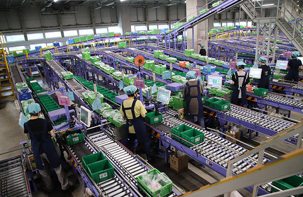 導入施設：桶川流通センター・野田流通センター・尾道流通センター・鳥栖流通センター