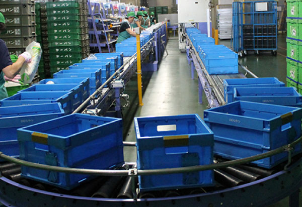 導入施設：桶川流通センター・広島冷蔵流通センター・篠栗冷蔵流通センター・姶良冷蔵流通センター