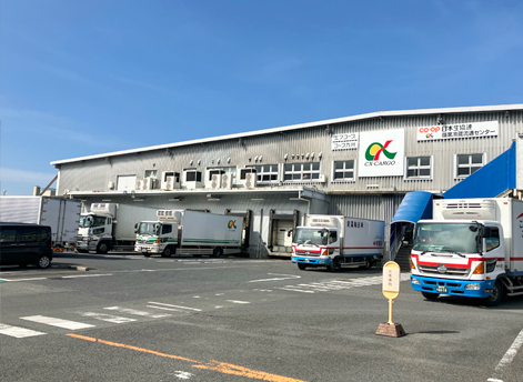 篠栗冷蔵流通センターの外観