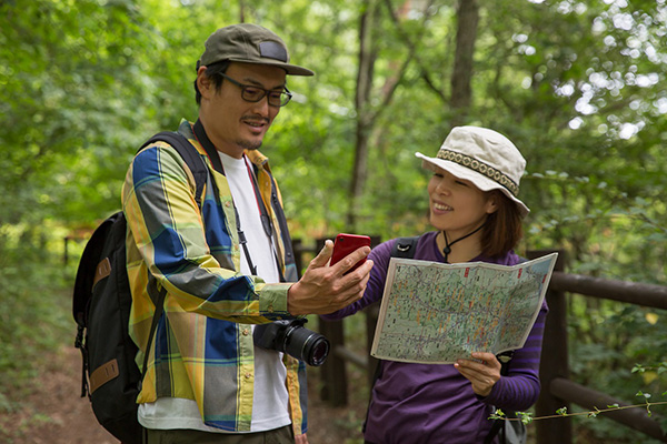 年次有給休暇を利用して、リフレッシュしている方もいます。